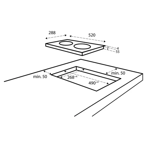 IKI3008 INVENTUM Domino element