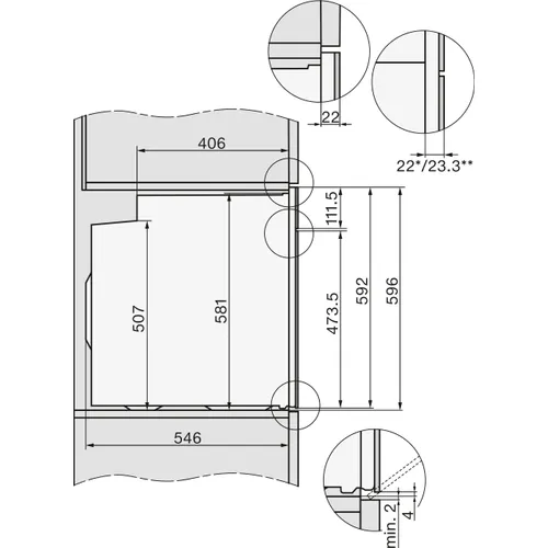 H7365BPOBSW MIELE Inbouw oven