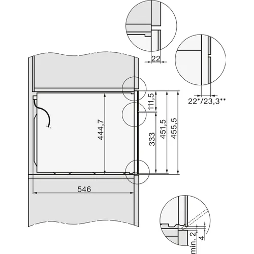 H7145BMOBSW MIELE Combimagnetron
