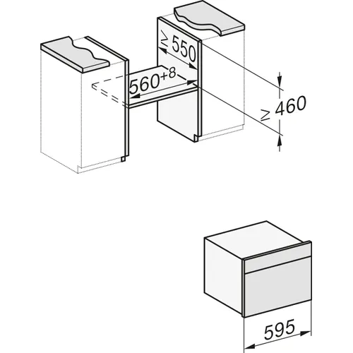 H7145BMOBSW MIELE Combimagnetron