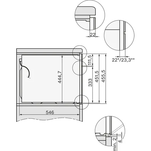 H7145BMOBSW MIELE Combimagnetron