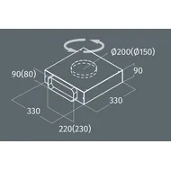 RF004FILTER AIRONE Keramische kookplaat