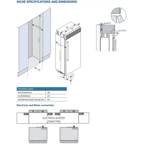 LYB3AE82R ELECTROLUX Inbouw vriezer