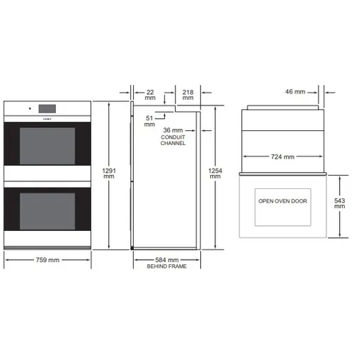 LC65KDK60 SIEMENS Wandschouw afzuigkap