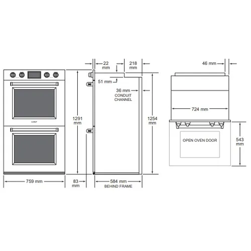 LC67KFN60 SIEMENS Wandschouw afzuigkap