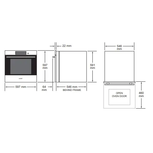 LC81KAN60 SIEMENS Wandschouw afzuigkap