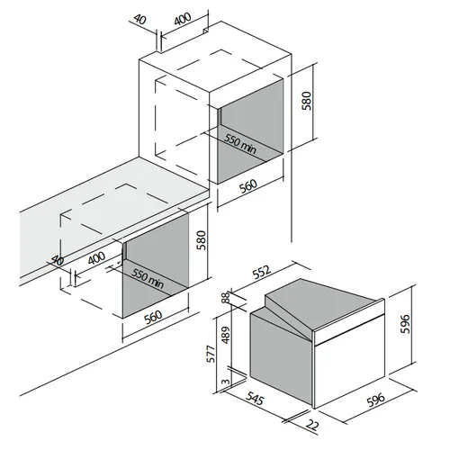 KM7373FL MIELE Inductie kookplaat