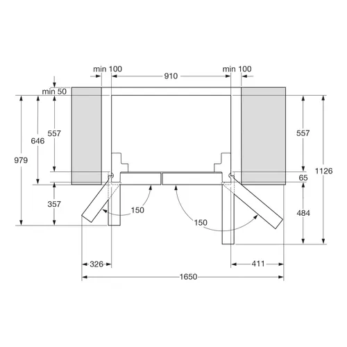 ARG90712 WHIRLPOOL Inbouw koelkast t/m 88 cm