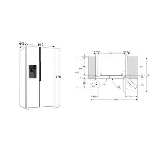 ARG90712 WHIRLPOOL Inbouw koelkast t/m 88 cm
