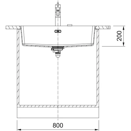 ZG801FED150 OPERA Externe motor tbv afzuiging