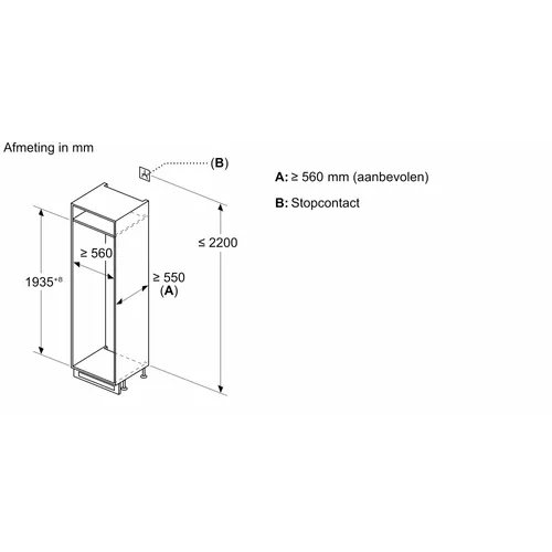 NII74B10FB AEG Inductie kookplaat