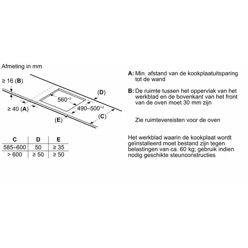CV482105 GAGGENAU Kookplaat met afzuiging