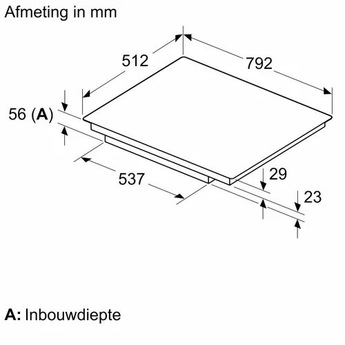 RC202180 GAGGENAU Onderbouw koelkast