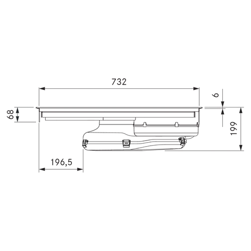 PCS34178N PELGRIM Inbouw koelkast vanaf 178 cm