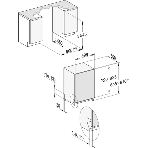 KB7966DD0 NEFF Inbouw koelkast vanaf 178 cm