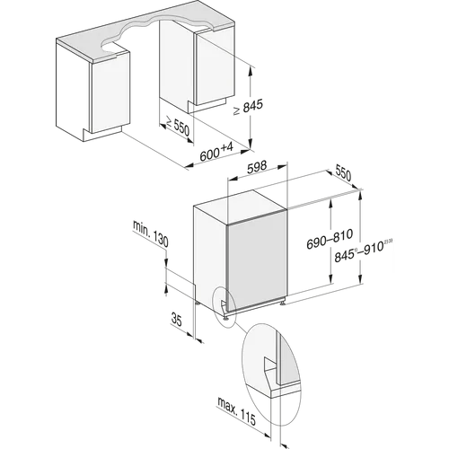 GI7813CE0 NEFF Inbouw vriezer