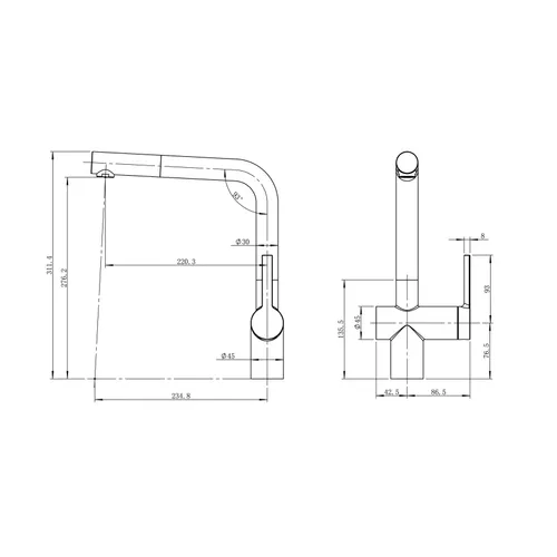 TS190040N BEKO Vrijstaande tafelmodel koelkast