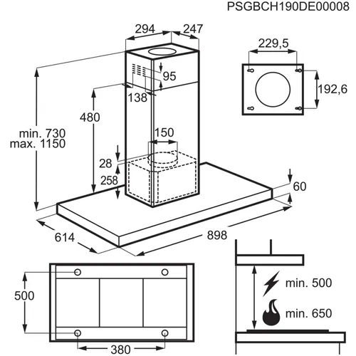 2104300015 V-ZUG Inbouw oven