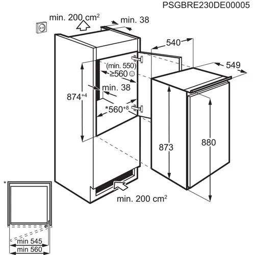 FWK28520S KUPPERSBUSCH Wijnkoelkast