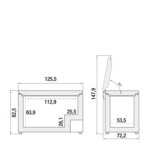 K7237D MIELE Inbouw koelkast rond 102 cm