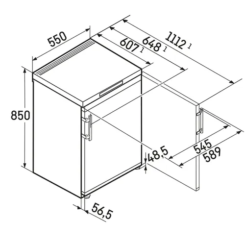 KI86VNSE0 SIEMENS Inbouw koelkast vanaf 178 cm
