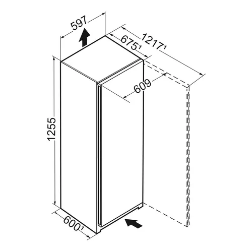 KI86VVSE0 SIEMENS Inbouw koelkast vanaf 178 cm