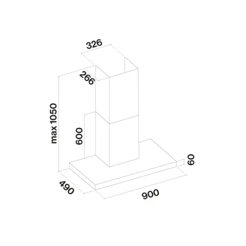 1LLB606 AIRO DESIGN Spoelbak