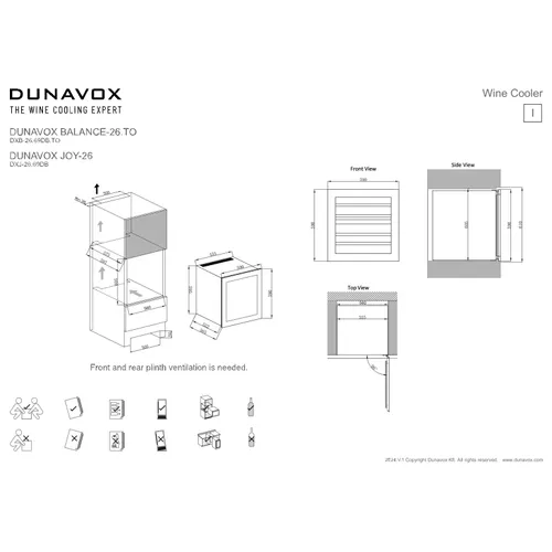 C9174TN5D SMEG Inbouw koelkast vanaf 178 cm